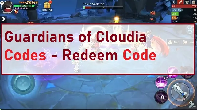 Коды Guardians of Cloudia - Код выкупа