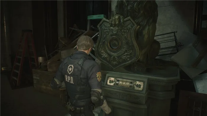 Где найти все три медальона в Resident Evil 2 - головоломки со статуэтками льва, дочери и единорога