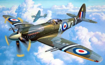 Британские самолеты в грозу войны