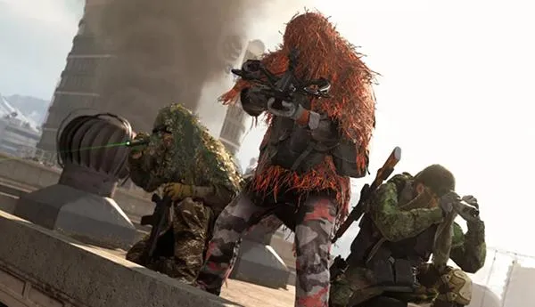 Снимок внутриигровой сессии Call of Duty: Warzone