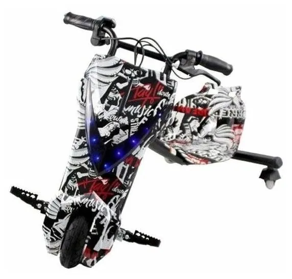 Электрический скутер дрифт-трицикл (дрифт кар) T01 Pirate