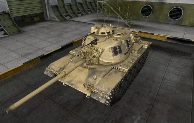 T69 - американский средний танк с барабаном погрузчика