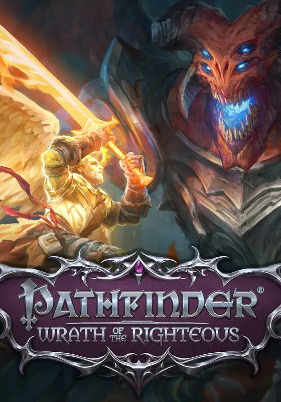 Обложка игры Pathfinder: праведная ярость.