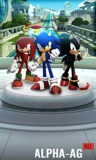 Взломанный Sonic Forces: speed battle snapshot 2