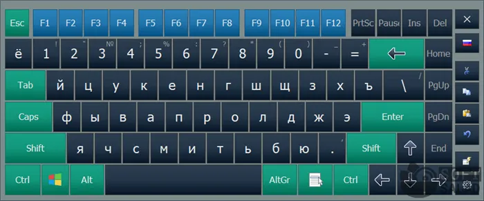 Экранная клавиатура Hot Virtual Keyboard