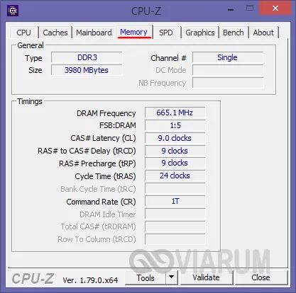 Программа CPU-Z