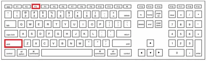 Как сделать маленькие буквы на клавиатуре