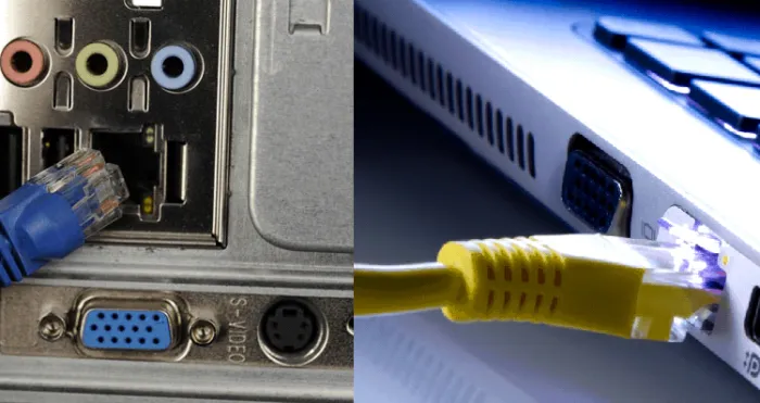 Подключаем интернет-кабель к системному блоку или ноутбуку