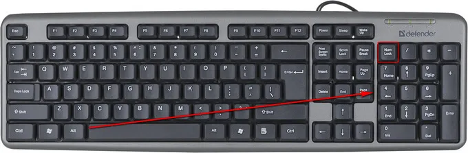 выбор клавиш