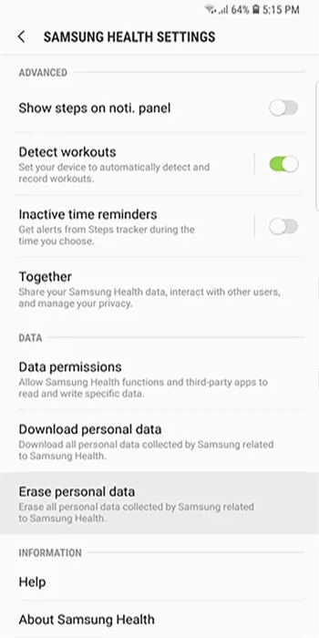 Как включить и настроить Samsung Health на телефоне