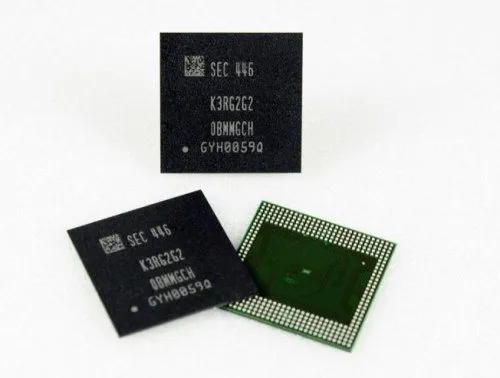 объёмы встроенной памяти устройства