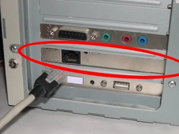 соединение компьютеров через сетевой кабель