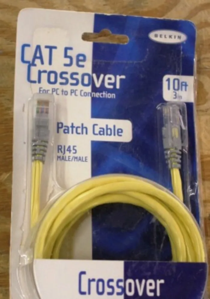 Для подключения двух ПК используется кабель не ниже 5-й категории