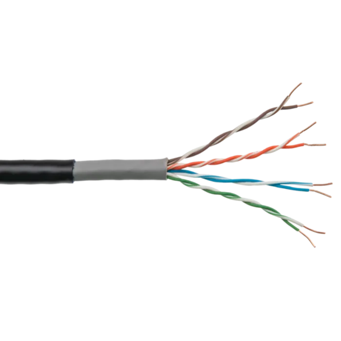Ethernet-кабель витая пара с экранированием в виде оплетки
