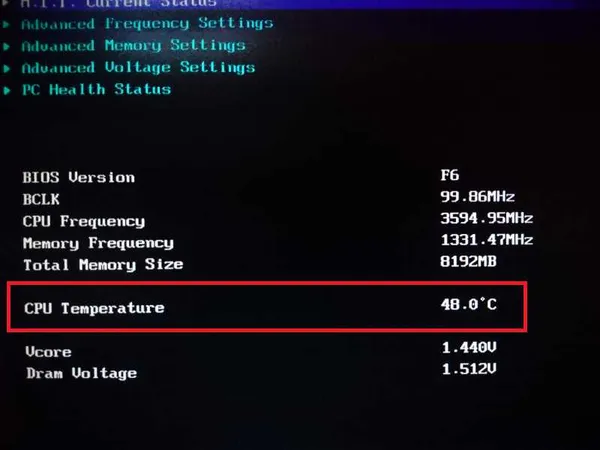 Как посмотреть температуру процессора windows 10