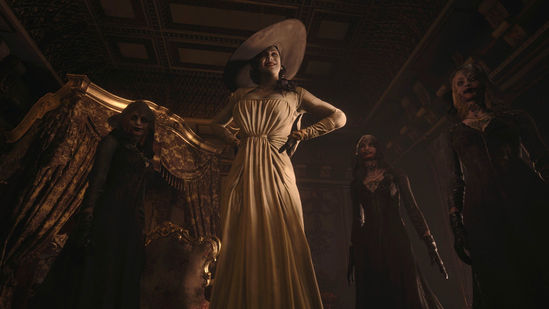Разработчики раскрыли реальный рост леди Димитреску из Resident Evil Village