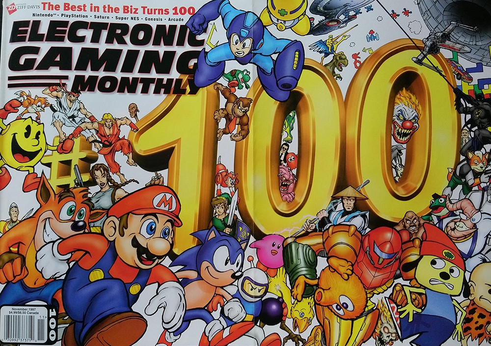 Electronic Gaming Monthly - Review of 100th Issue Gala Spectacular. November 1997. All pages scanned!