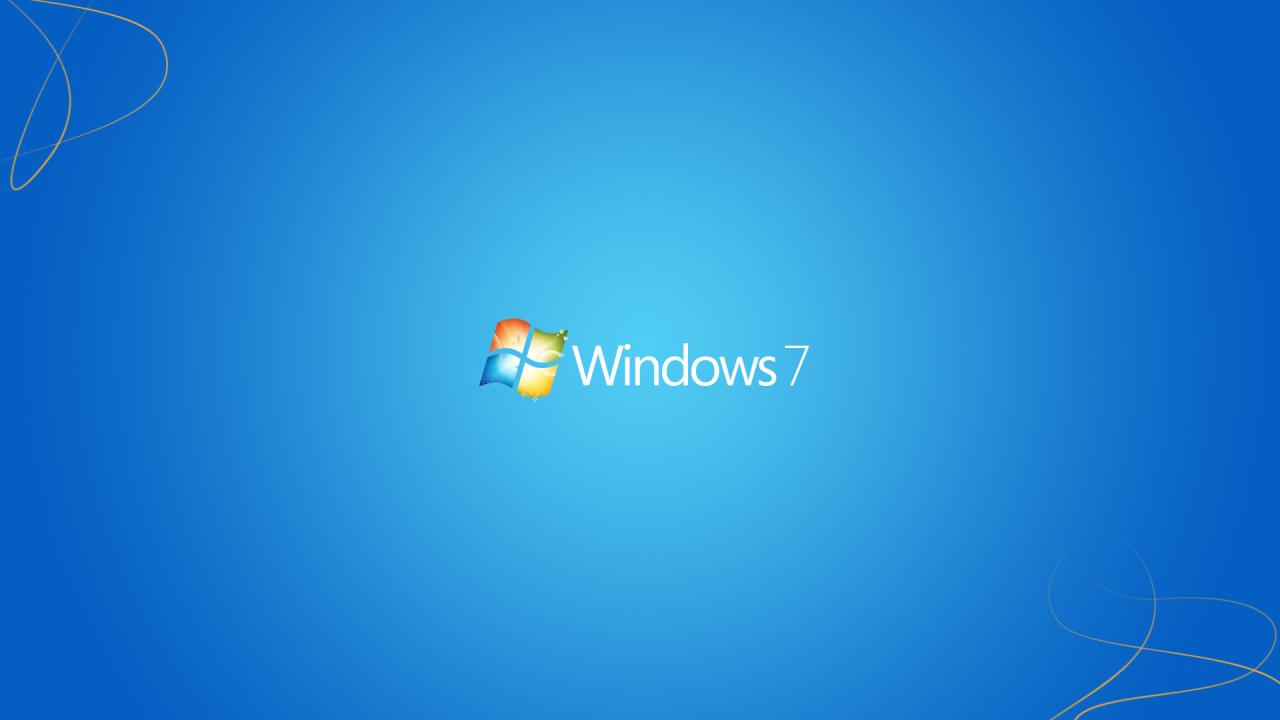 Заставка Windows 7