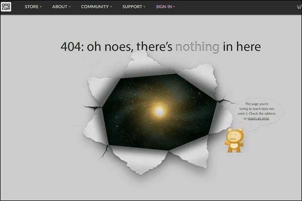 HTTP 404 как исправить