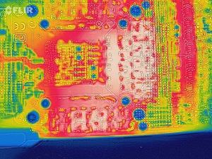 Untersuchungen der Wärmelentwicklung auf einer GeForce RTX 2080 Ti FE