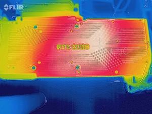 Untersuchungen der Wärmelentwicklung на GeForce RTX 2080 FE