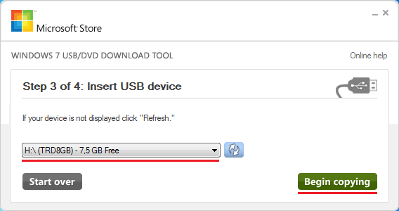 Как создать загрузочную программу загрузки с USB / DVD для Windows 7 3