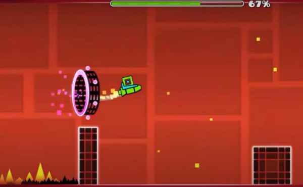 скриншот корабля Geometry Dash