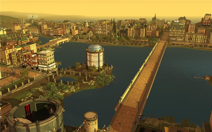 SimCity City с персонажем