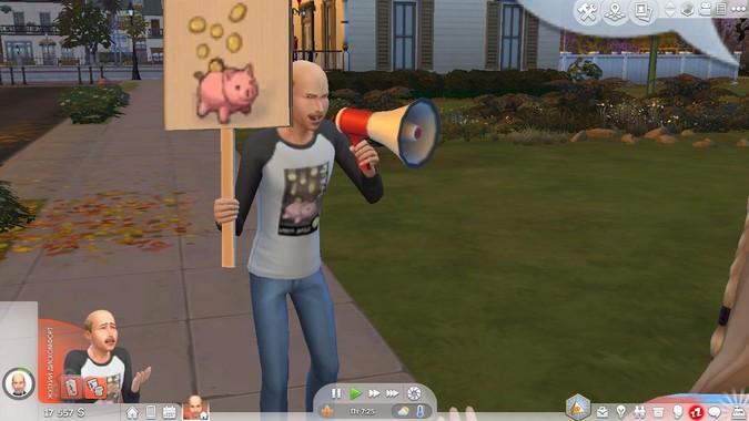 Политическая карьера в Sims 4