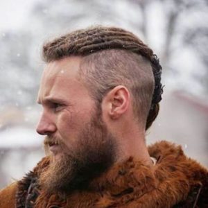 мужские прически викингов на короткие волосы