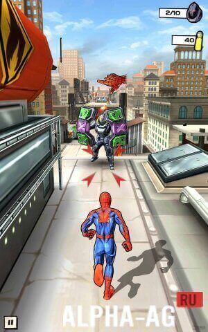 Ultimate Spiderman # 1 Геймплей